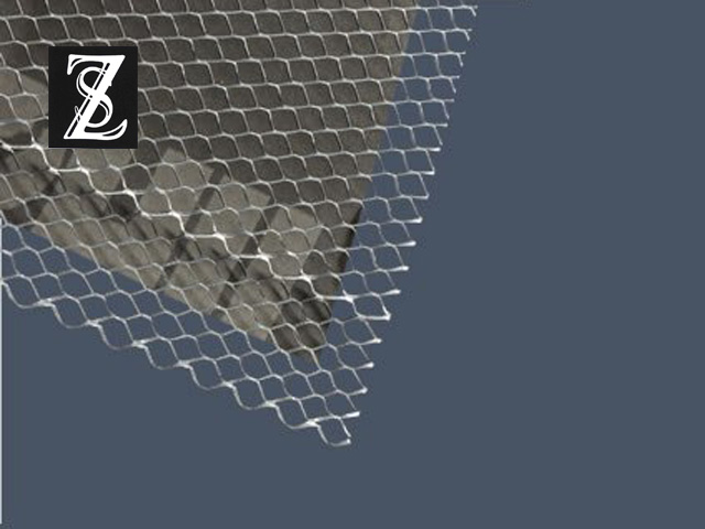 Diamond mesh lath