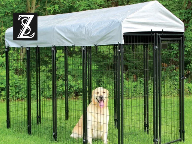 Welded wire kennel kits