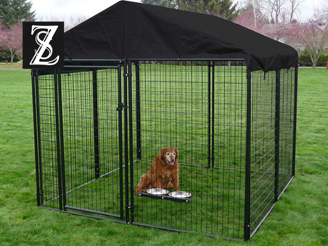 Welded wire kennel kits