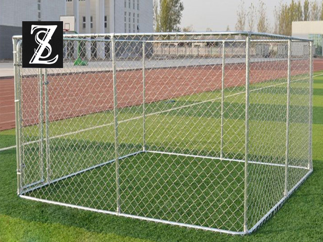 Dog kennel Chain link panels