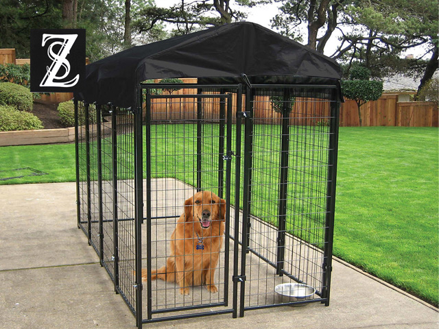 Welded wire kennel kits